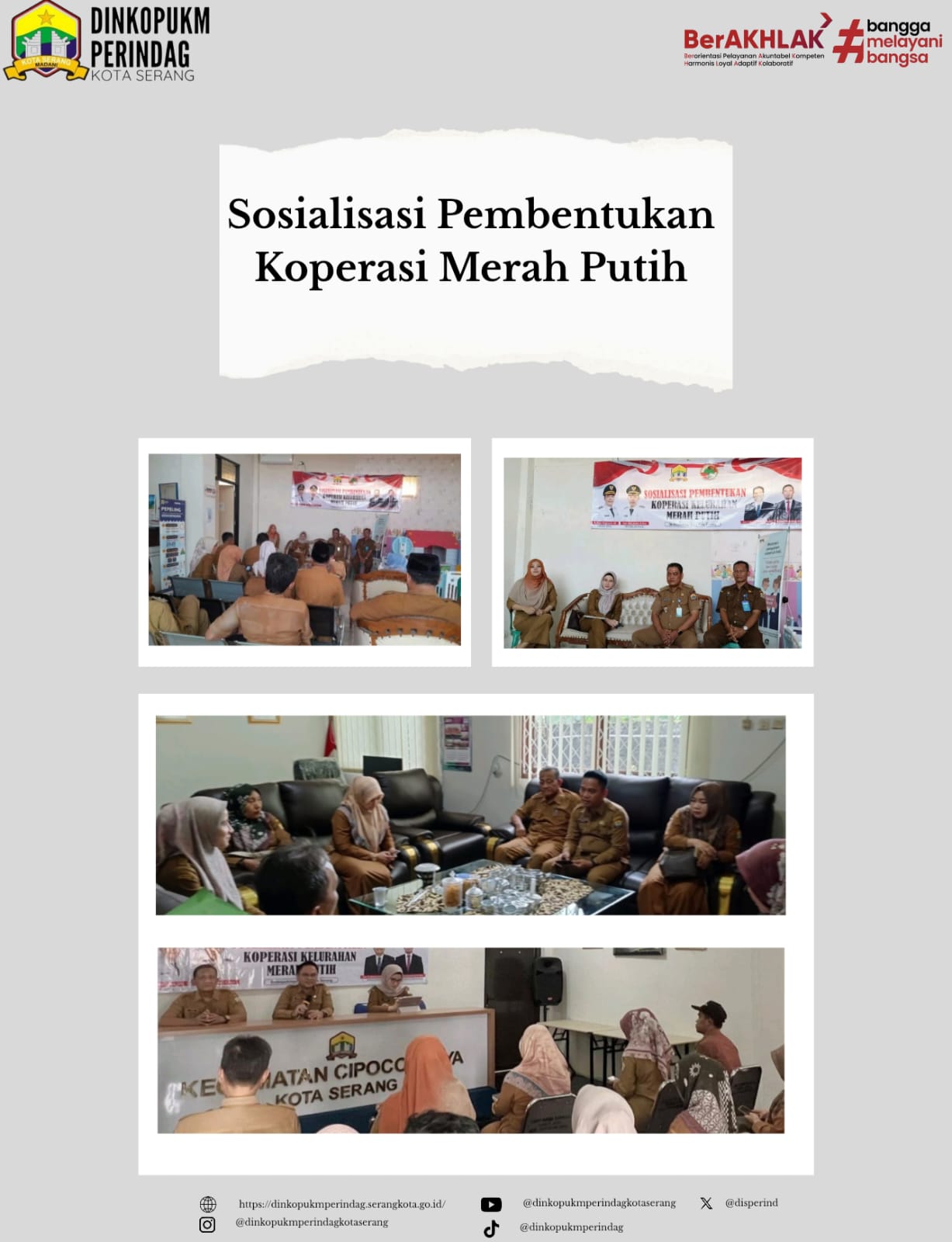 Sosialisasi Pembentukan Koperasi Merah Putih - 28-29 APRIL 2025