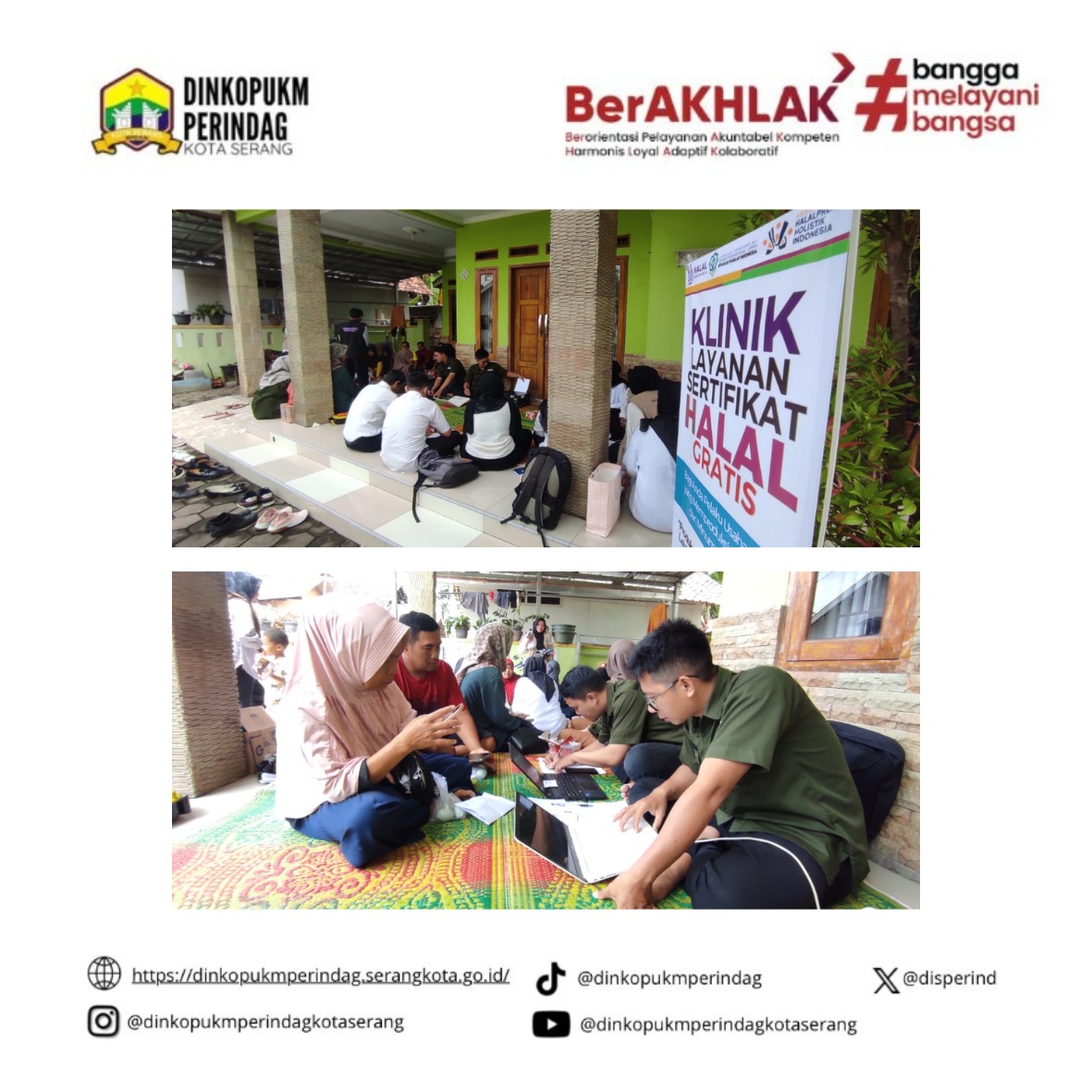 KLINIK LAYANAN SERTIFIKASI HALAL - APRIL 2025