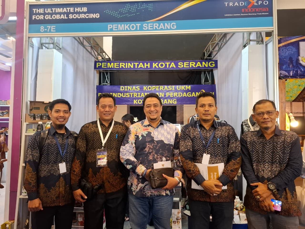 UMKM Kota Serang Go Ekspor melalui Trade Expo Indonesia 2026