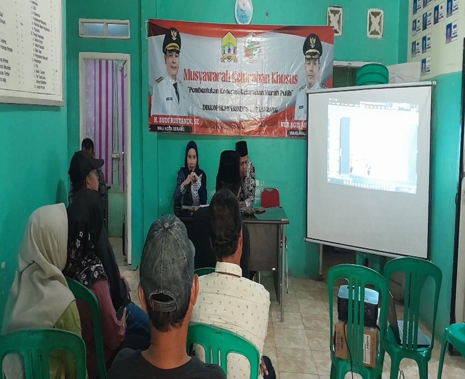 PEMBENTUKAN KOPERASI MERAH PUTIH DI KOTA SERANG - KEL CIGOONG