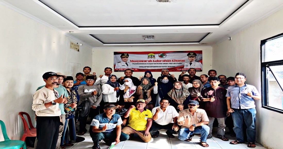 PEMBENTUKAN KOPERASI MERAH PUTIH DI KOTA SERANG - KEL LOPANG
