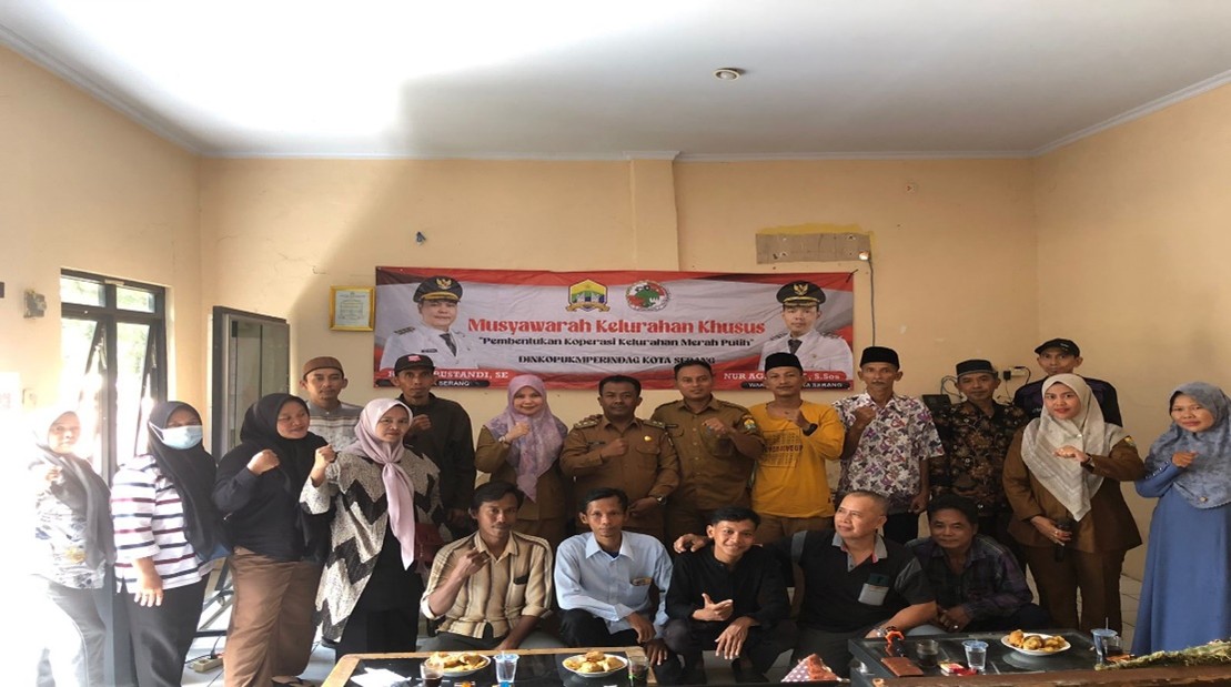 PEMBENTUKAN KOPERASI MERAH PUTIH DI KOTA SERANG - KEL SUKAWANA