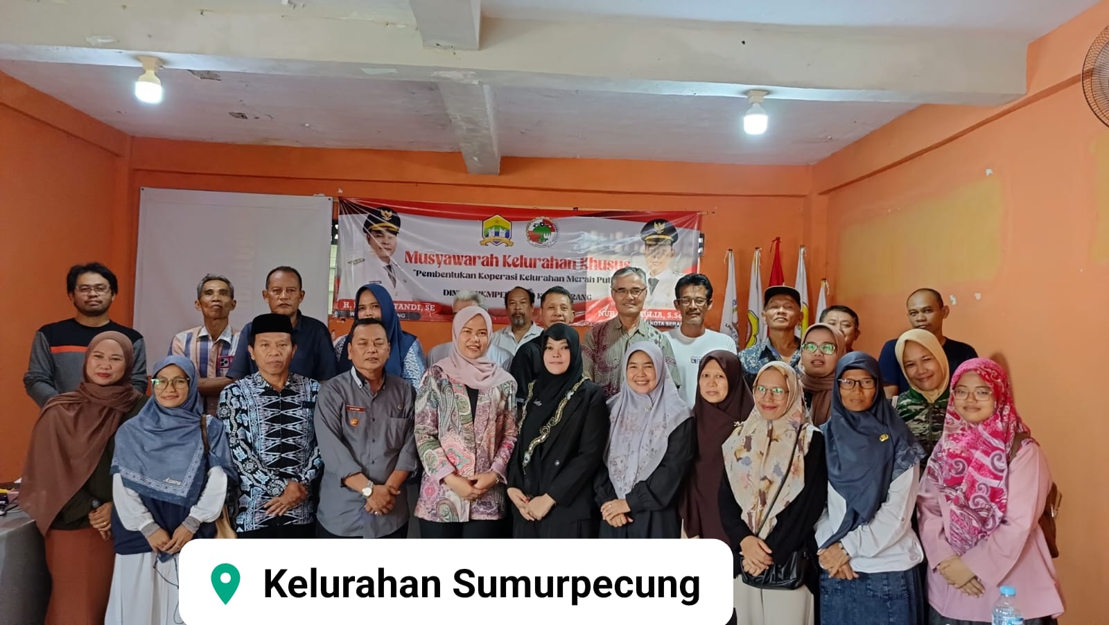 PEMBENTUKAN KOPERASI MERAH PUTIH DI KOTA SERANG - KELURAHAN SUMUR PECUNG
