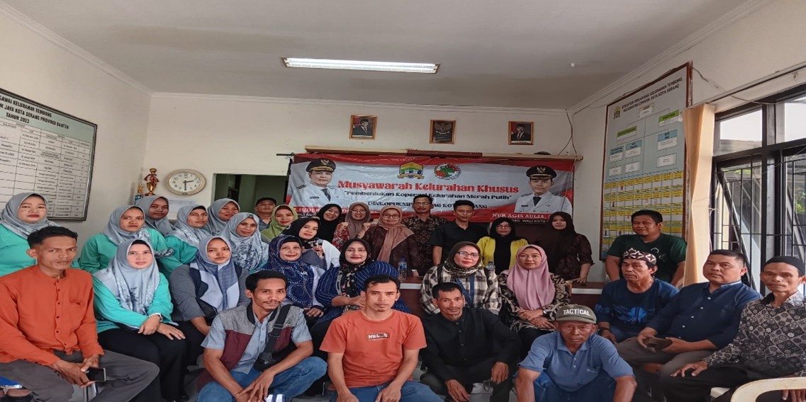PEMBENTUKAN KOPERASI MERAH PUTIH DI KOTA SERANG - KEL TEMBONG