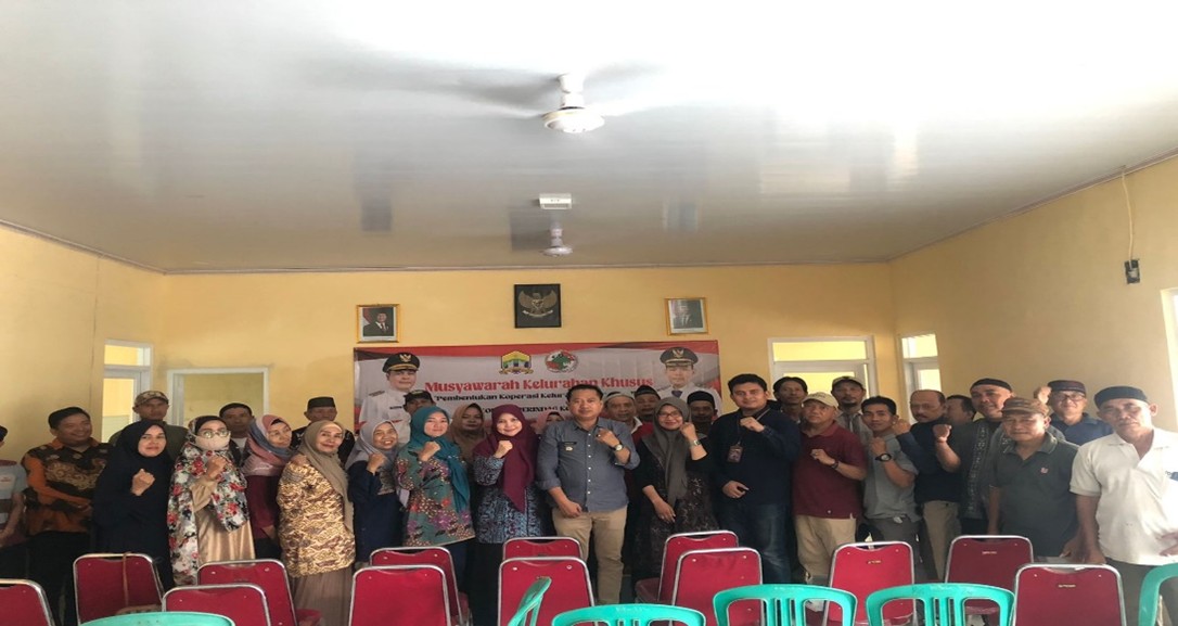 PEMBENTUKAN KOPERASI MERAH PUTIH DI KOTA SERANG - KEL TRONDOL