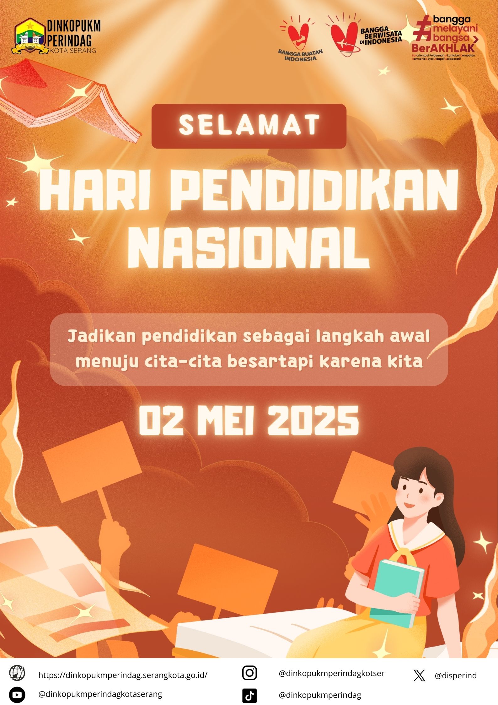 Selamat hari pendidikan nasional 2 mei