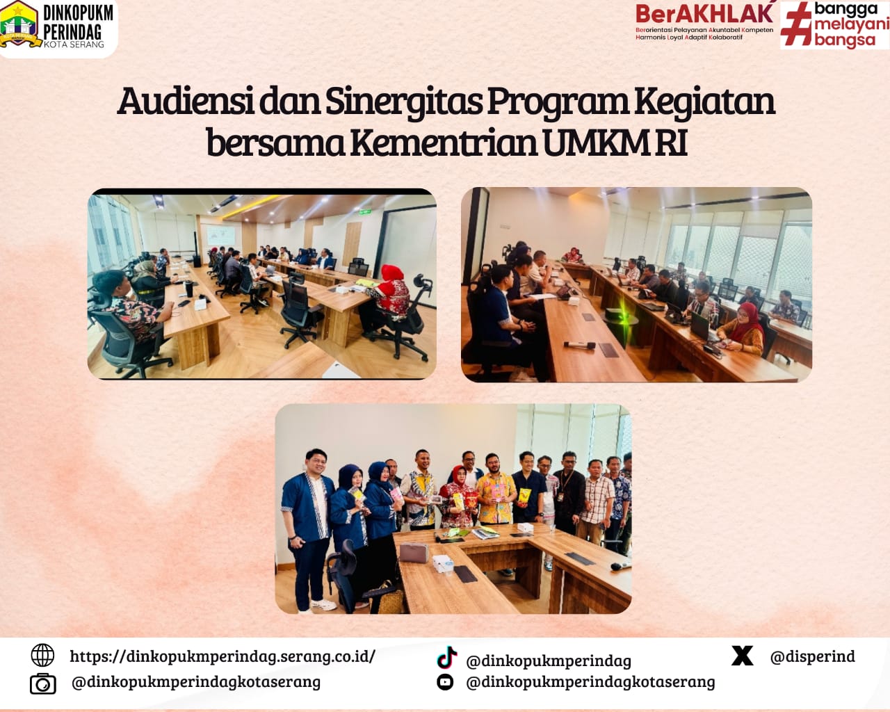 Audiensi bersama Kementrian UMKM