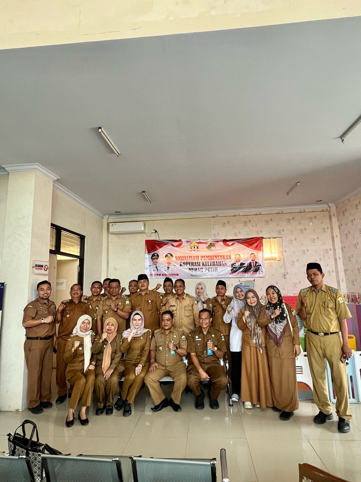 Rapat Koordinasi Terkait dengan Koperasi Merah Putih bersama Camat dan Lurah Walantaka