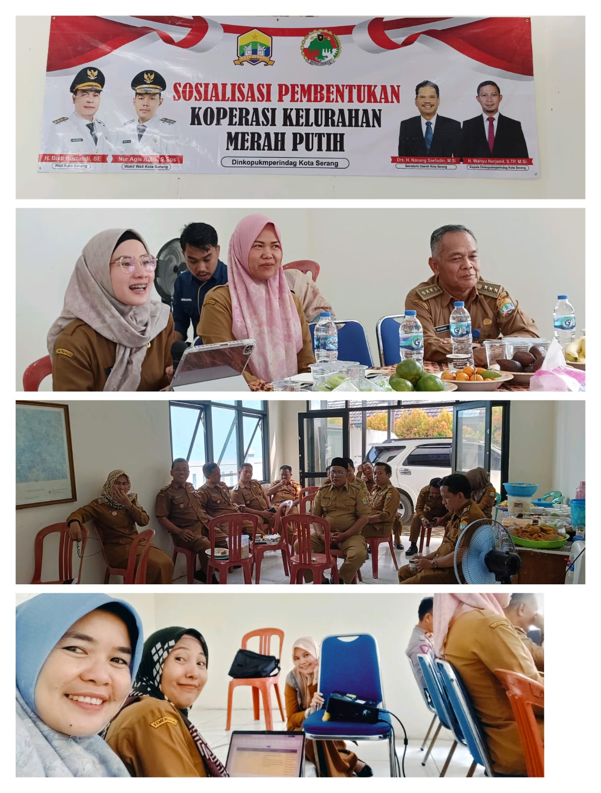 Rapat bersama Camat dan Lurah Se-Kecamatan Serang