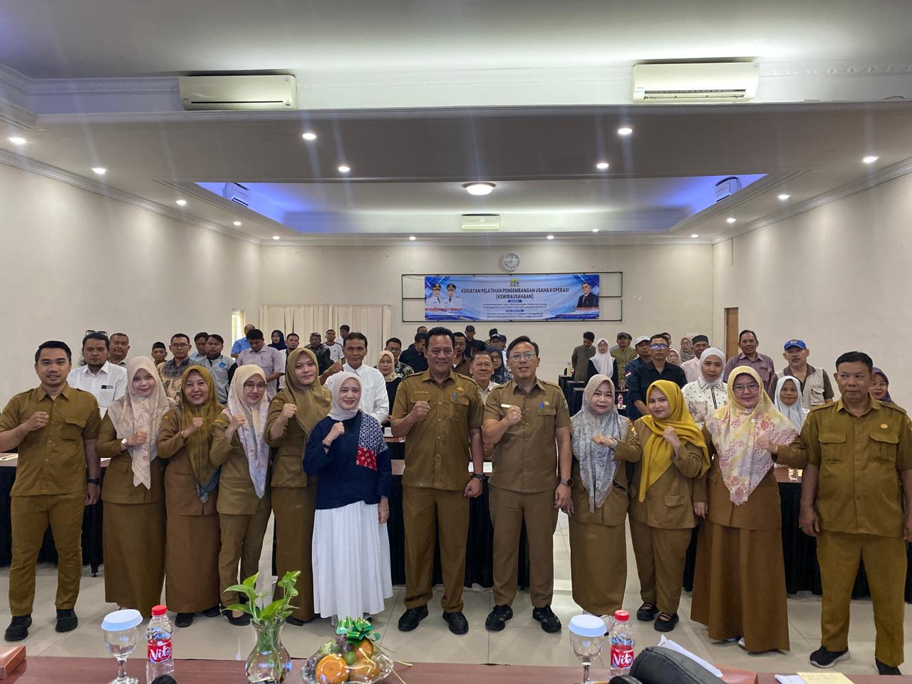 Perkuat Jiwa Kewirausahaan, DinkopUKMPerindag Kota Serang Gelar Pelatihan Pengembangan Usaha Koperasi